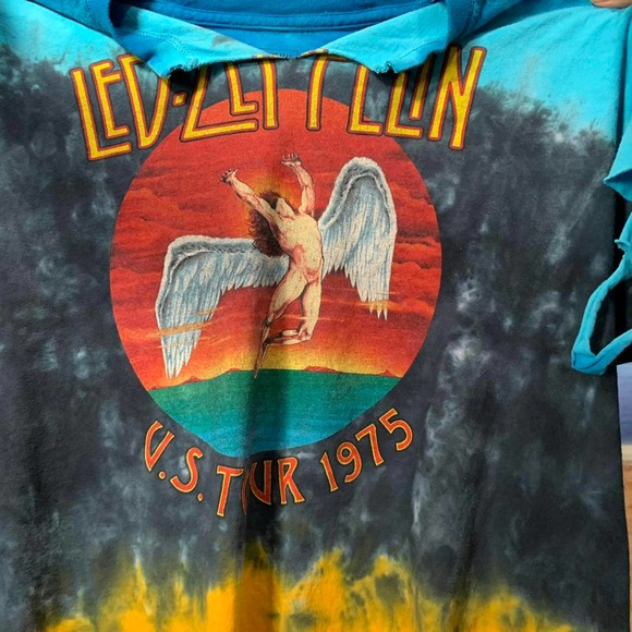 Cut up led zeppelin t shirt - Picture 3 of 4